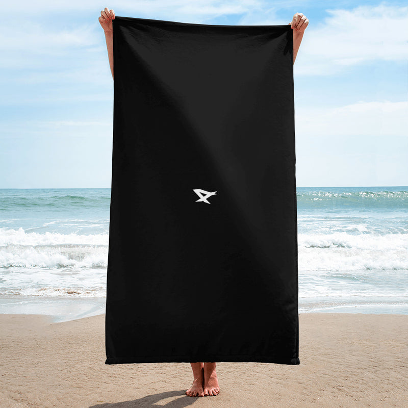 The Black Beach Towel