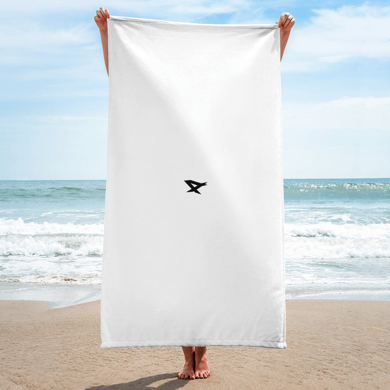 The White Beach Towel