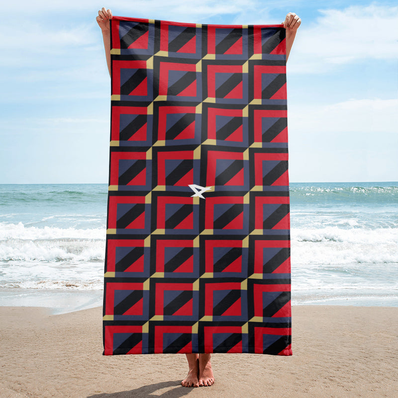 The Squarid Beach Towel