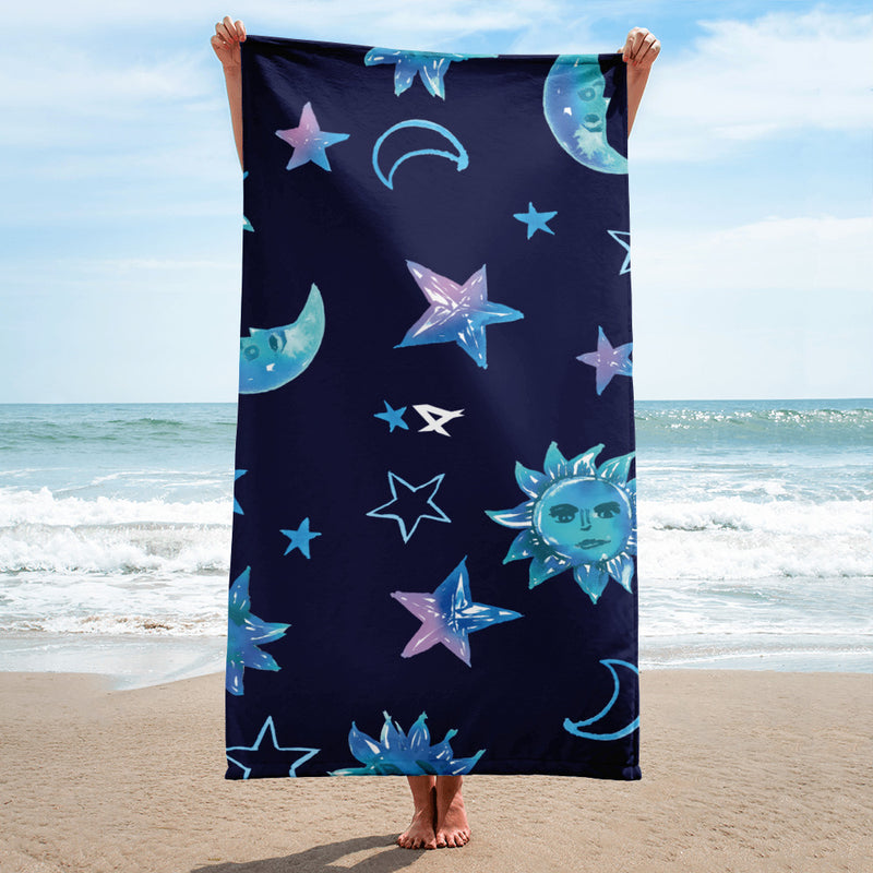 The Nightspace Beach Towel