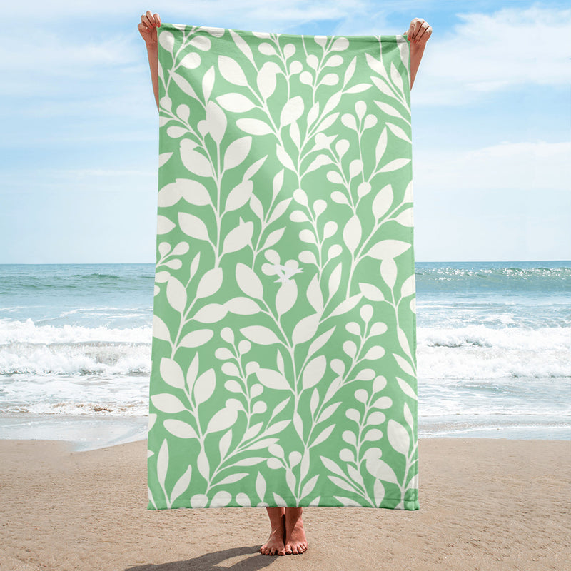 The Greenwing Beach Towel