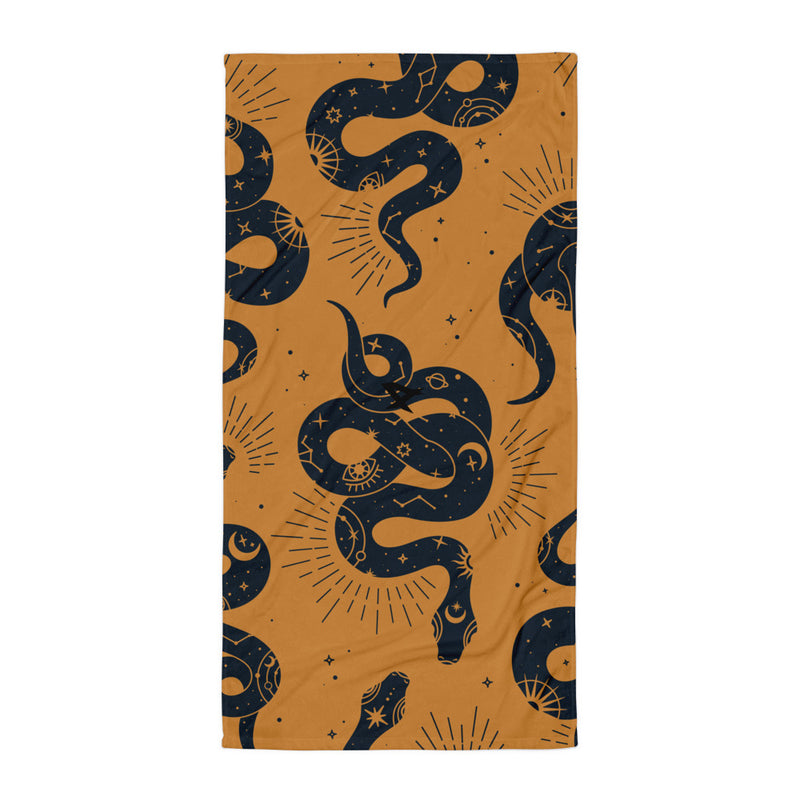 The Snaked Beach Towel